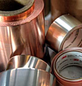 Copper Used to Make Gaskets From Apex Die and Gasket